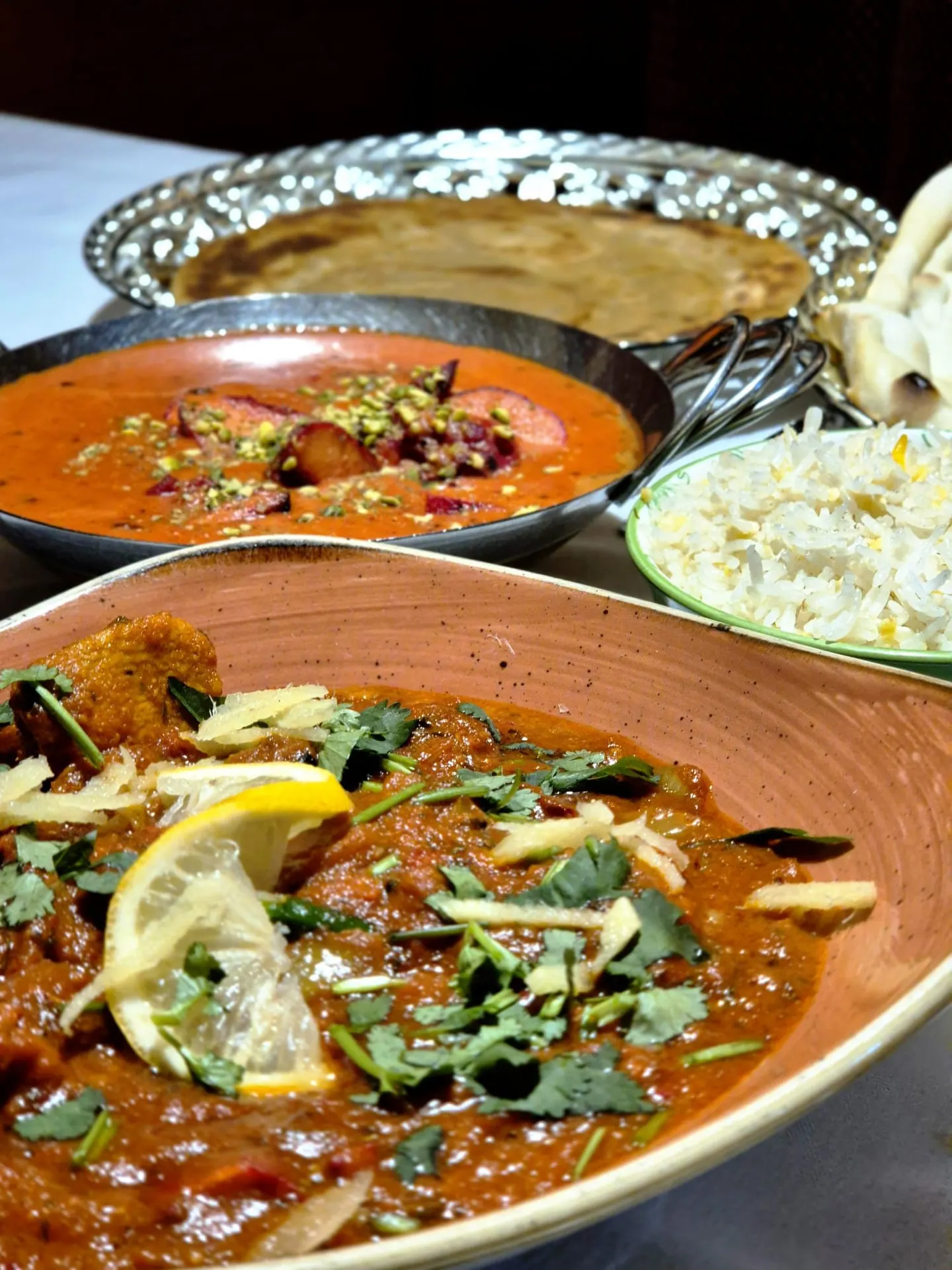 Pan-Asian curry with lemon and coriander